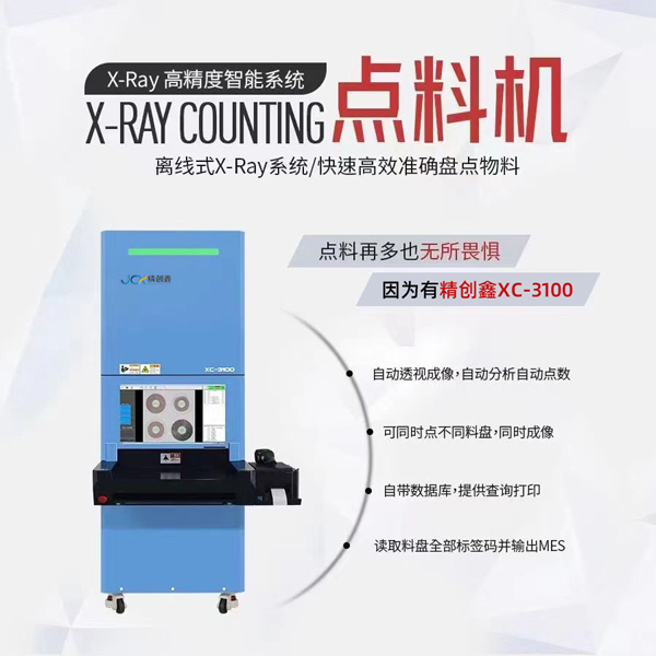精創(chuàng)鑫離線式X-RAY點料機(jī)XC-3100 SMT智能點料機(jī) (圖1)